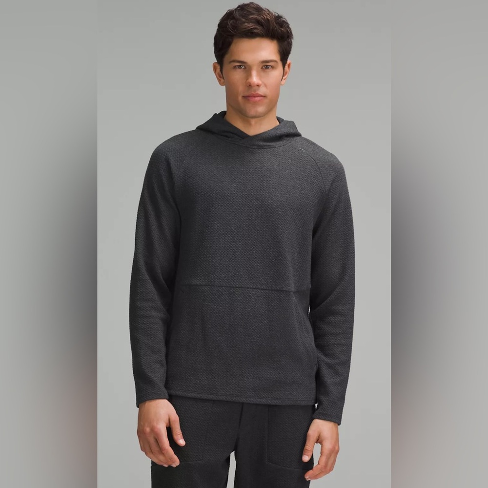 Lululemon At Ease Hoodie Heathered Black/Black